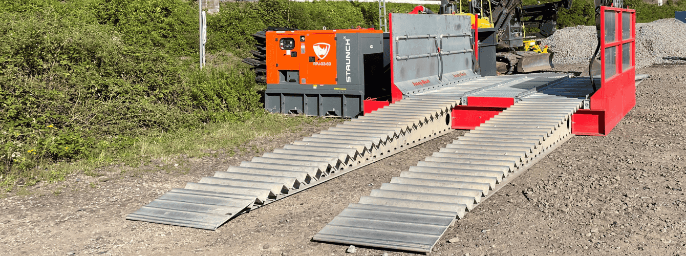 LKW-Reifenwaschanlage für Schwerlast mit Mobilkit