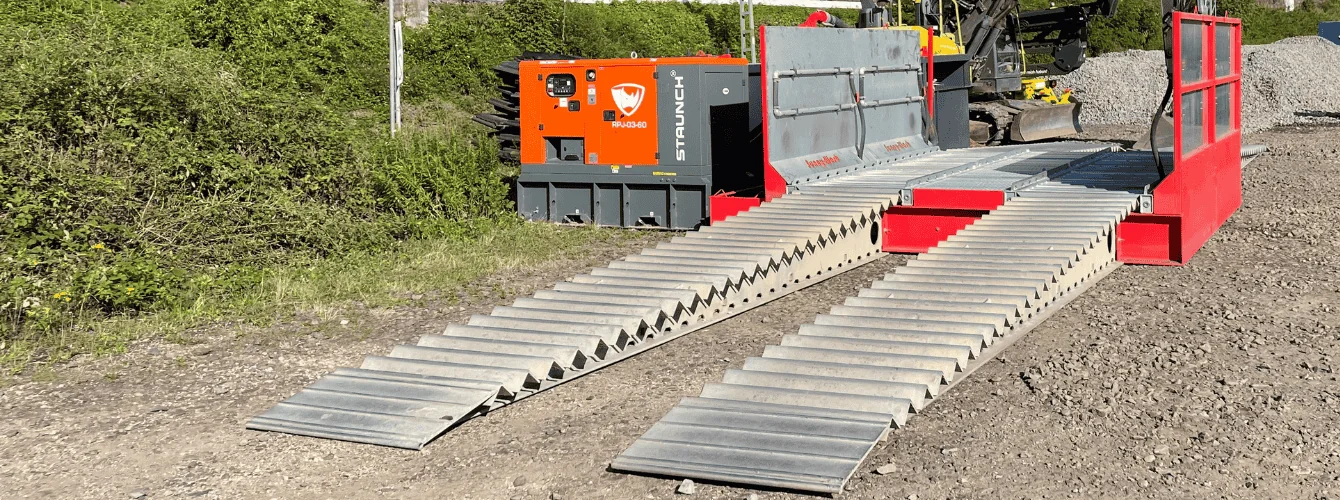 LKW-Reifenwaschanlage für Schwerlast mit Mobilkit